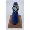 Image 1 : Navajo Sterling Silver Turquoise Ring