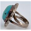 Image 4 : Navajo Sterling Silver Turquoise Ring