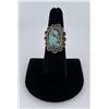 Image 1 : Navajo Sterling Silver Turquoise Ring