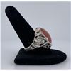 Image 2 : Chinese Sterling Silver Carnelian Ring