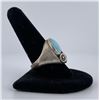 Image 2 : Navajo Sterling Silver Turquoise Ring