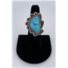 Image 1 : Navajo Sterling Silver Turquoise Ring