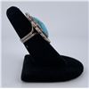 Image 2 : Navajo Sterling Silver Turquoise Ring