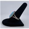 Image 3 : Navajo Sterling Silver Turquoise Ring