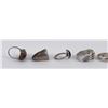 Image 8 : Group of Sterling Silver Rings