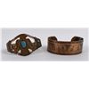 Image 1 : Pair of Indian Trading Post Copper Bracelets