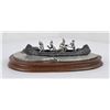 Image 3 : Mohawk War Party Chilmark Pewter Sculpture