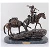 Image 1 : Frederic Remington A White Trapper Bronze