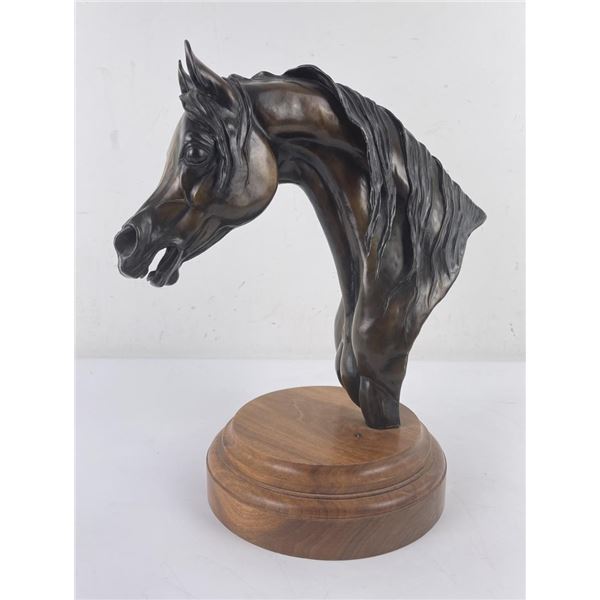 Judy Nordquist Calling His Mare Horse Bronze
