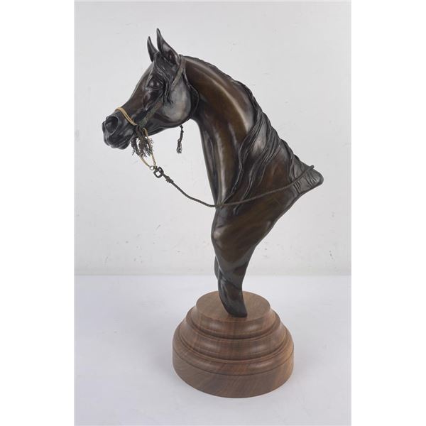 Judy Nordquist The Listening Mare Horse Bronze