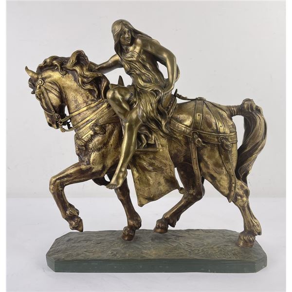 Leon Mignon Lady Godiva Bronze