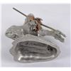 Image 8 : End of Trail Masterworks Fine Pewter Sculpture