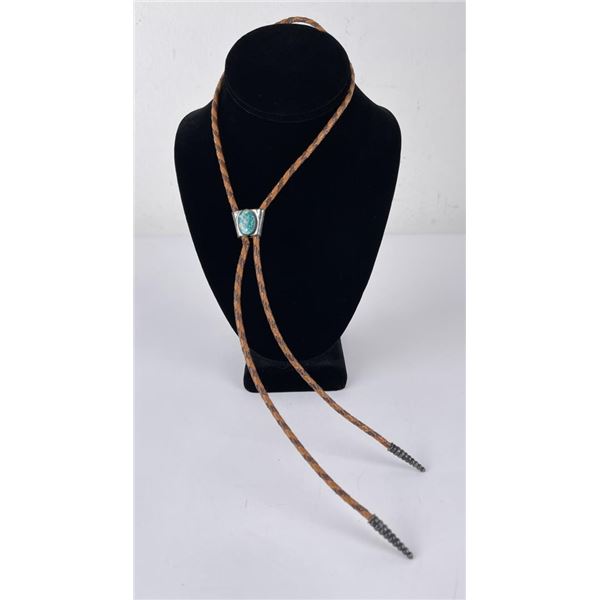 Navajo Turquoise Bolo Tie