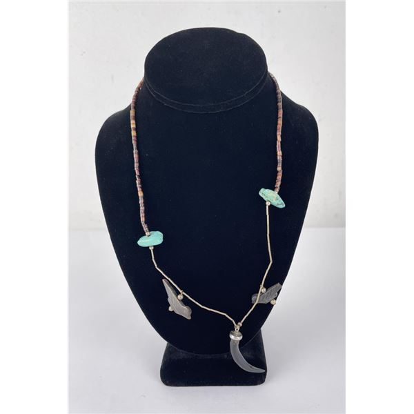 Zuni Indian Heishi Turquoise Necklace