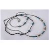 Image 2 : Group of 3 Zuni Navajo Turquoise Necklaces