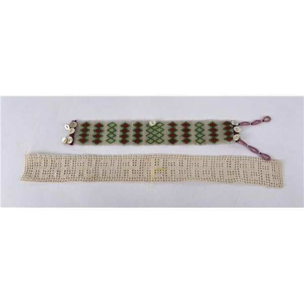 Antique California Pima Indian Beaded Choker