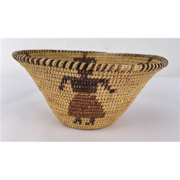 Antique Pima Indian Figural Basket
