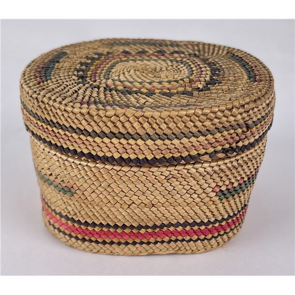 Northwest Coast Makah Nootka Indian Basket