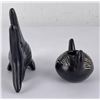 Image 4 : Pair of Mexican Black Pottery Items