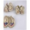 Image 4 : Group of Miniature Baby Indian Moccasins