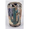 Image 1 : Southwest Studio Pottery Cactus Vase