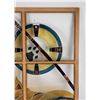 Image 9 : Custom Made Mountain Lion Stained Glass Window