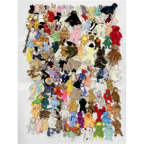 Large Collection of TY Beanie Babies