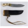 Image 1 : Native American Indian Made Knife and Sheath