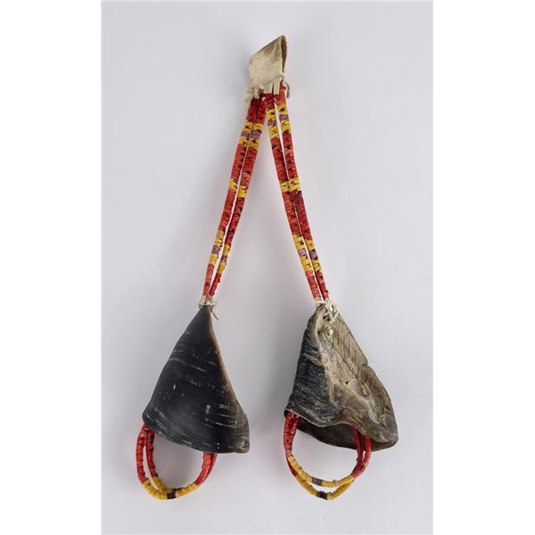 Plains Indian Quilled Tipi Tepee Ornaments