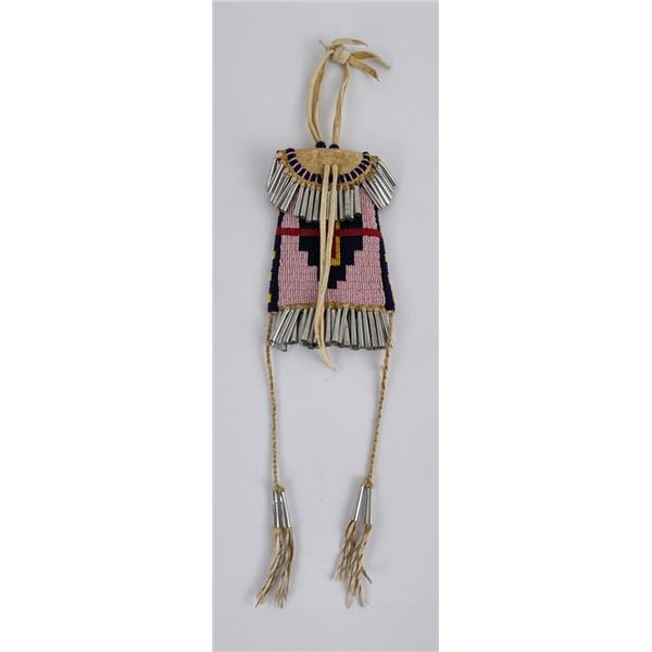 Native American Indian Beaded Strike A Light Bag