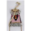 Image 3 : Native American Indian Beaded Strike A Light Bag