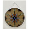 Image 1 : Hanging Round Stained Glass Window