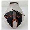 Image 1 : Zuni Bear Santa Fe New Mexico Indian Pot