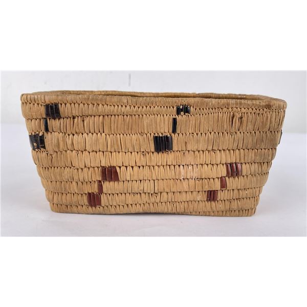Salish Thompson River Indian Basket