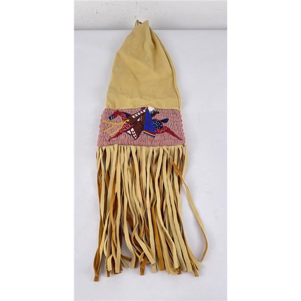 Oglala Sioux Indian Beaded Pipe Bag