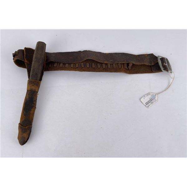 Native American Indian Knife and Belt