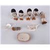 Image 1 : Acoma Pueblo Nacimiento Indian Pottery Set