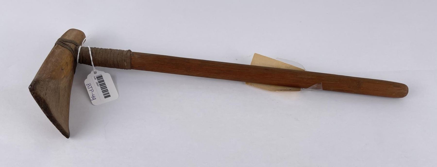 Ancient Woodlands Indian Bone Hoe Tool