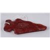 Image 2 : Pipestone Indian Carved Arrowhead Pendant