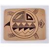 Image 1 : Hopi Indian Pottery Turtle Plaque