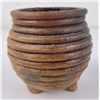 Image 1 : Navajo Indian Coiled Beehive Footed Pot