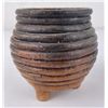 Image 2 : Navajo Indian Coiled Beehive Footed Pot