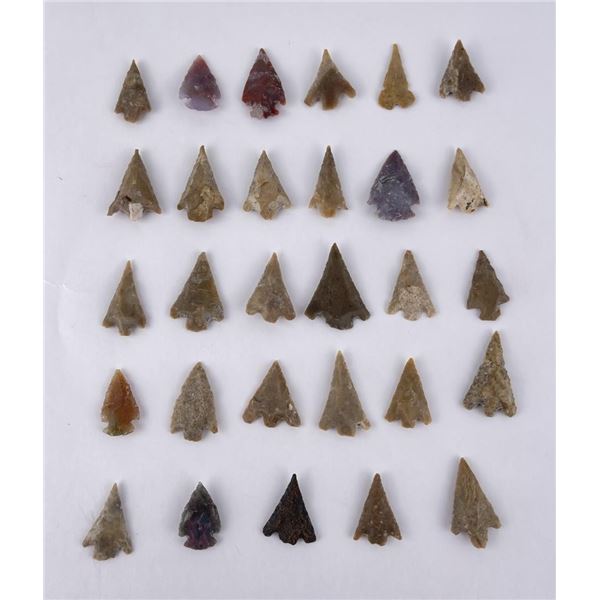 Collection of Indian Arrowheads