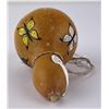 Image 7 : Hopi Indian Painted Dance Rattle Gourd