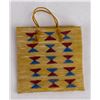 Image 2 : Miniature Painted Cornhusk Indian Bag