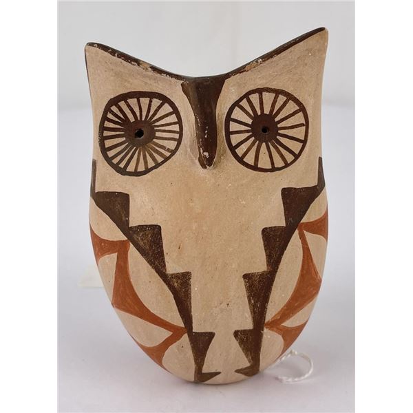 Jemez Pueblo Indian Pottery Owl Mary Toya