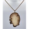 Image 2 : Alaskan Inuit Eskimo Mammoth Carved Necklace