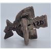 Image 4 : Zuni Inlaid Thunderbird Sterling Silver Ring