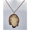 Image 2 : Alaskan Inuit Eskimo Mammoth Carved Necklace