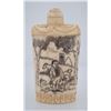 Image 1 : European Carved Bone Snuff Bottle